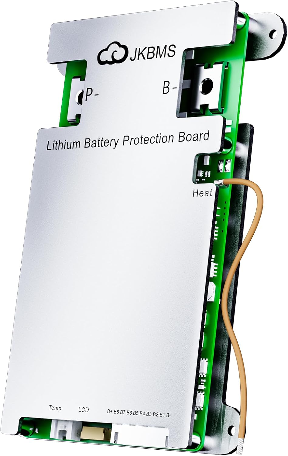 JKBMS Smart BMS 4S-8S 100A 1A Active Balance Integrado Bluetooth con CAN RS485 PCB Placa de Protección de Batería para Paquete de Batería LiFePO4 Li-ion LTO