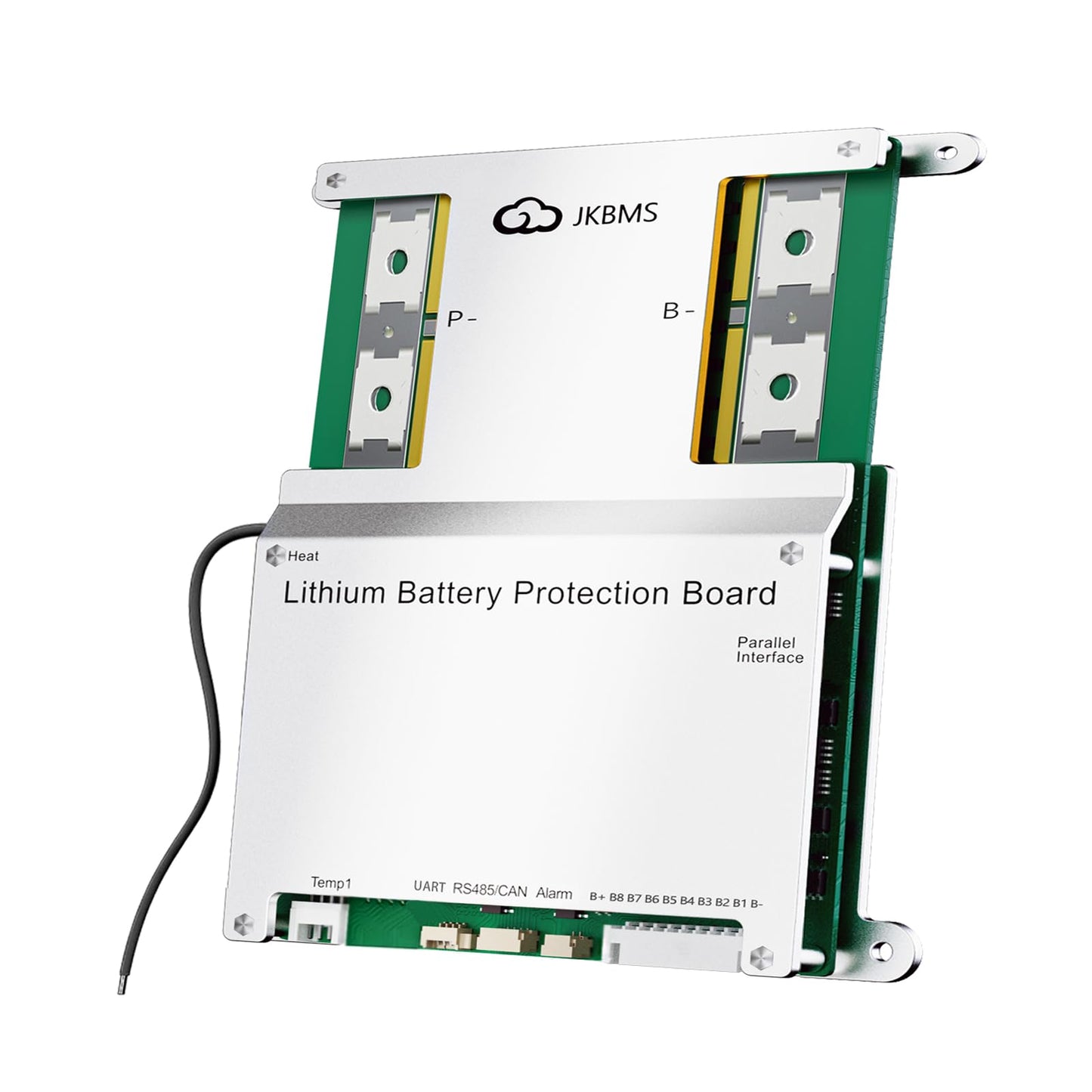 JKBMS Smart BMS 4S-8S 100A 1A Active Balance Integrado Bluetooth con CAN RS485 PCB Placa de Protección de Batería para Paquete de Batería LiFePO4 Li-ion LTO