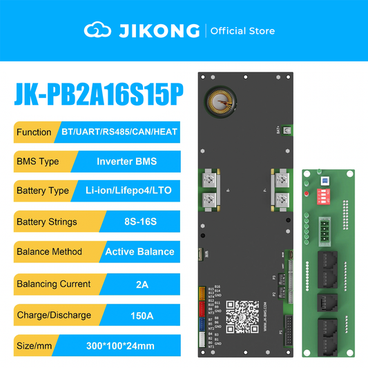 JIKONG JK-PB2A16S15P-V19 – 2A Balancer 150A 8S-16S BMS