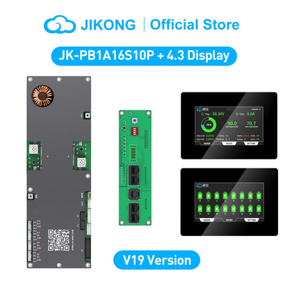 JIKONG V19 Household Energy Inverter BMS 8S/24V 16S/48V Li-ion/ Lifepo4/ LTO Battery BMS JK-PB2A16S20P