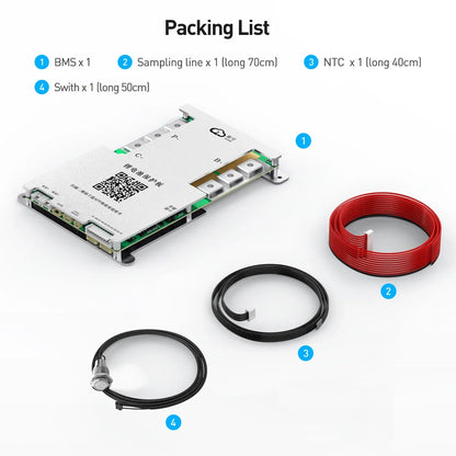 JIKONG JKBMS 4S 5S 6S 7S 8S 17S 20S 24S 12V 24V 48V Active BMS 40A 60A 100A  200A 300A Lifepo4 Li-Ion Lto Battery Smart BMS