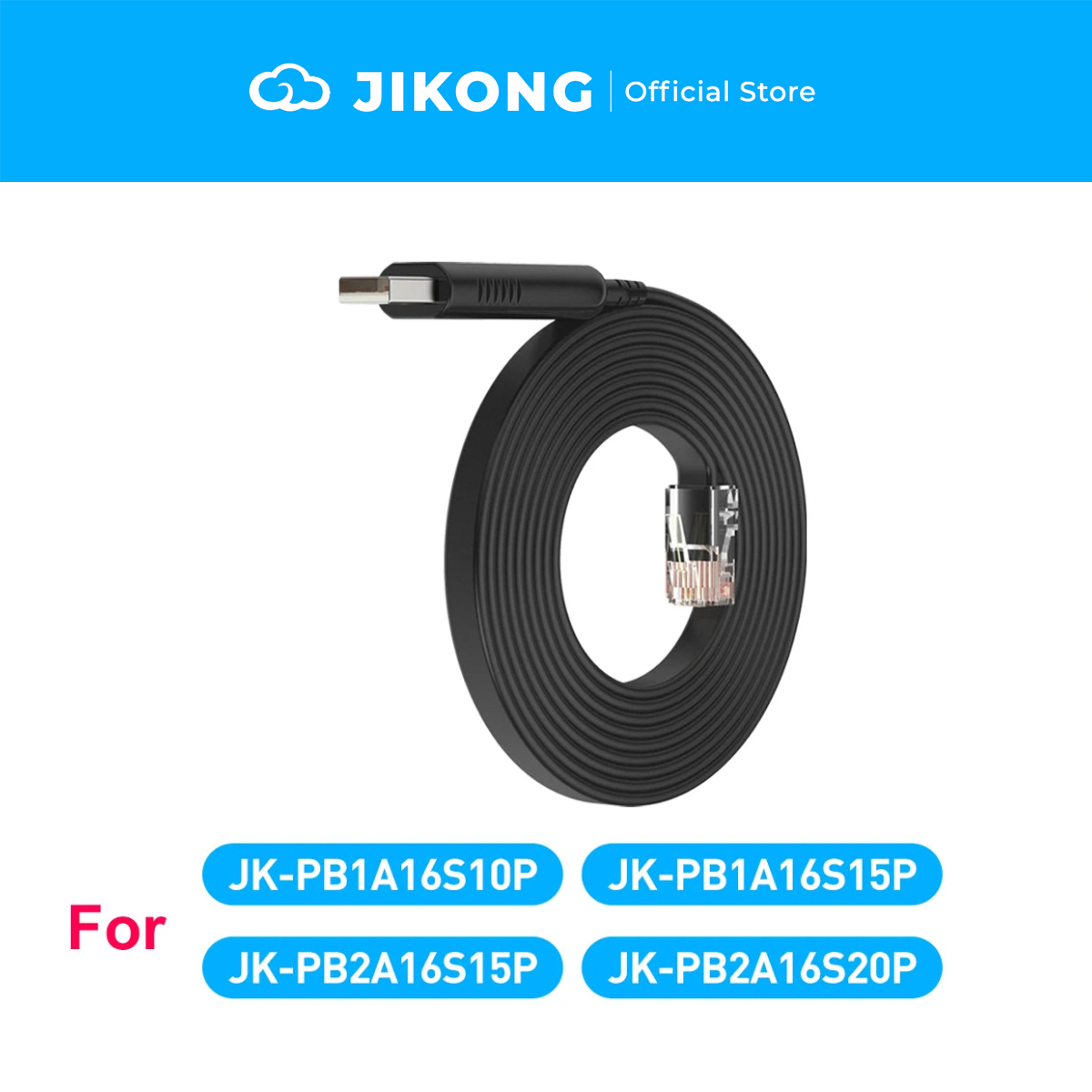 JIKONG JKBMS RS485 Cable for JIKONG BMS JK-PB1A16S10P JK-PB1A16S15P JK-PB2A16S15P JK-PB2A16S20P